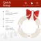 Best Choice Products 36in Pre-Lit Outdoor Christmas Wreath, LED Metal Holiday Décor w/ 120 Lights, Bow